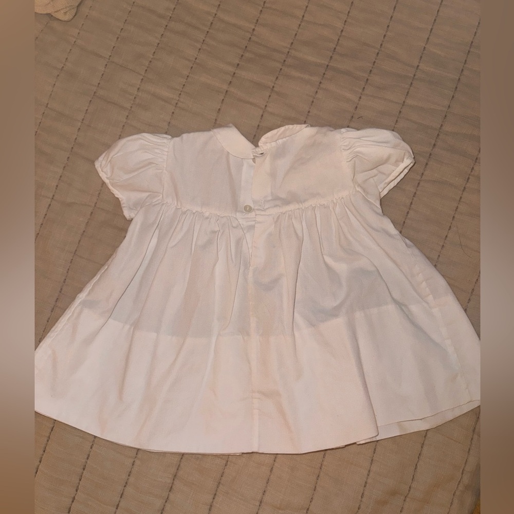 Vintage Feltman Bros baby girl dress 3 months 3m day dress, bring home dress - Picture 5 of 5